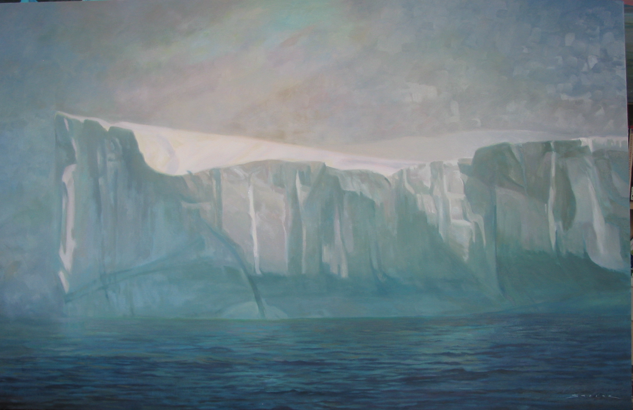  Baffin Bay, 36 x 56, oil 