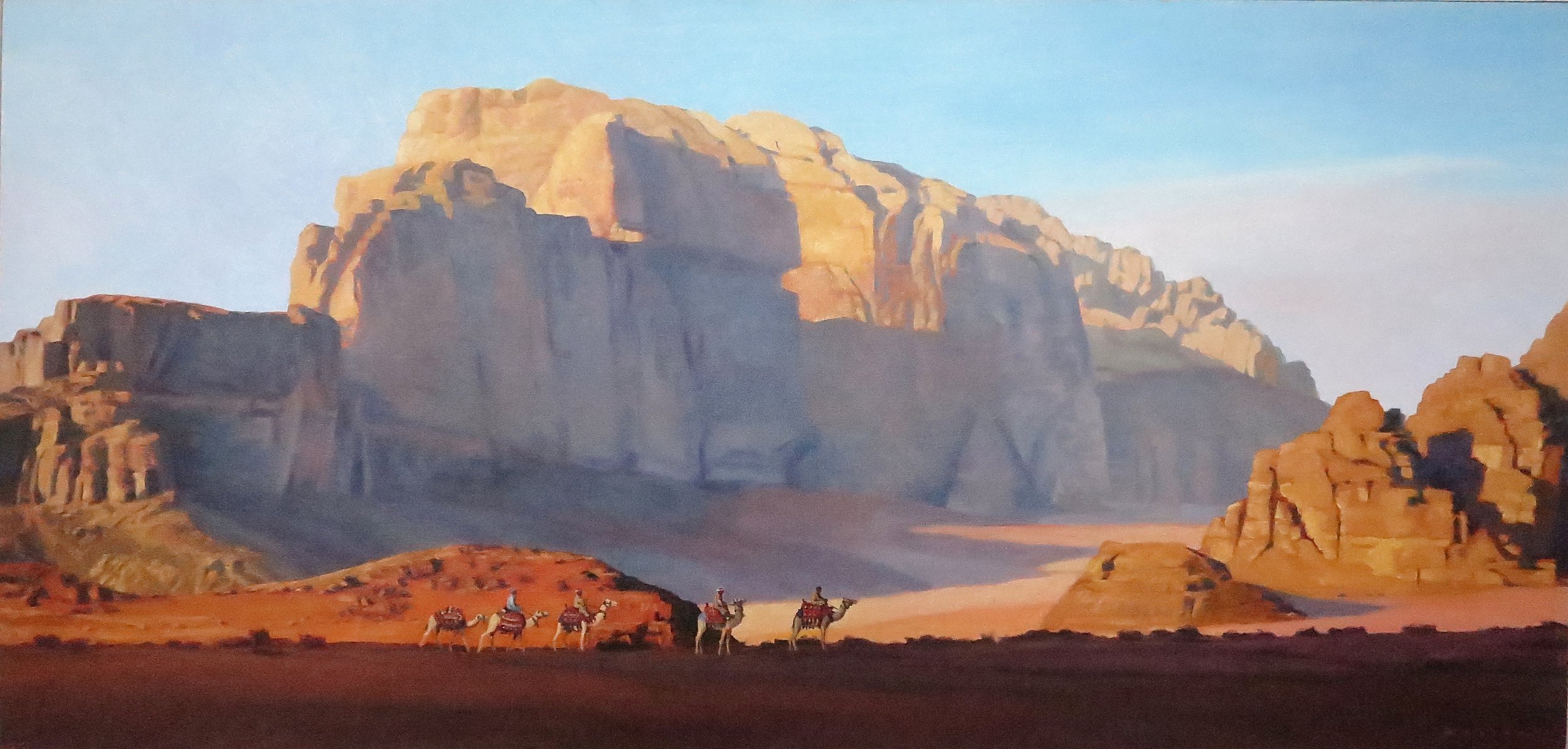  Wadi Rum 2/Jordan, 23 x 43, oil 