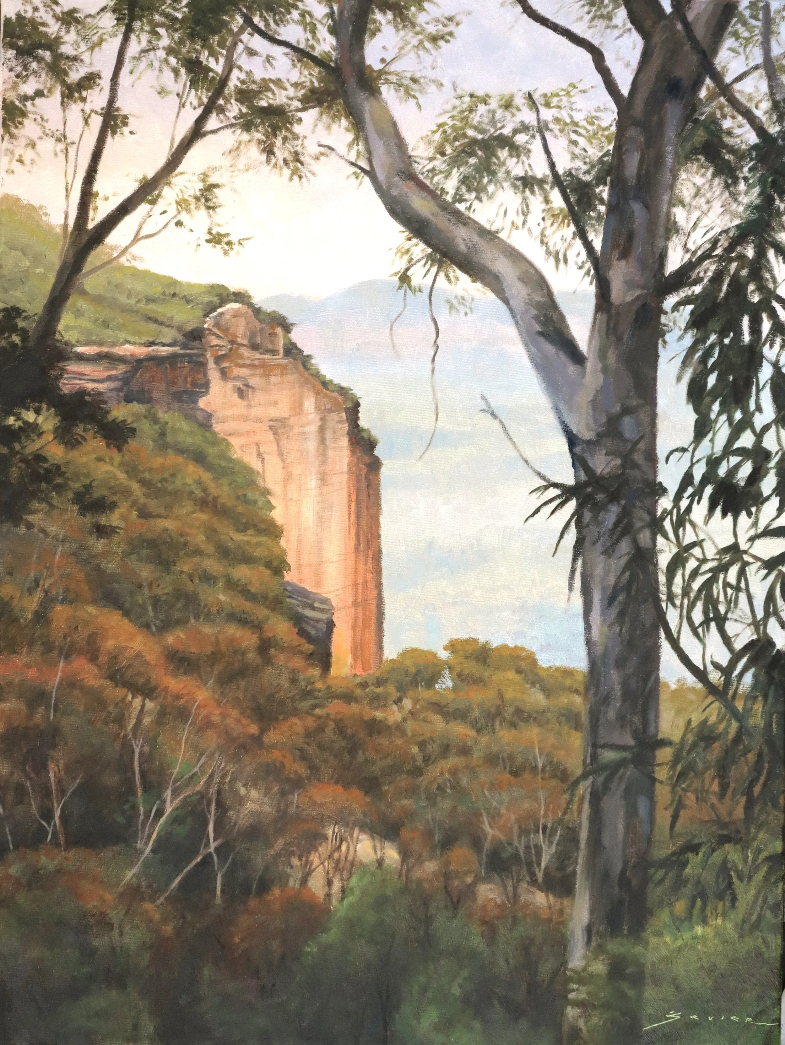  Echo Point/Australia, 24 x 18, oil 