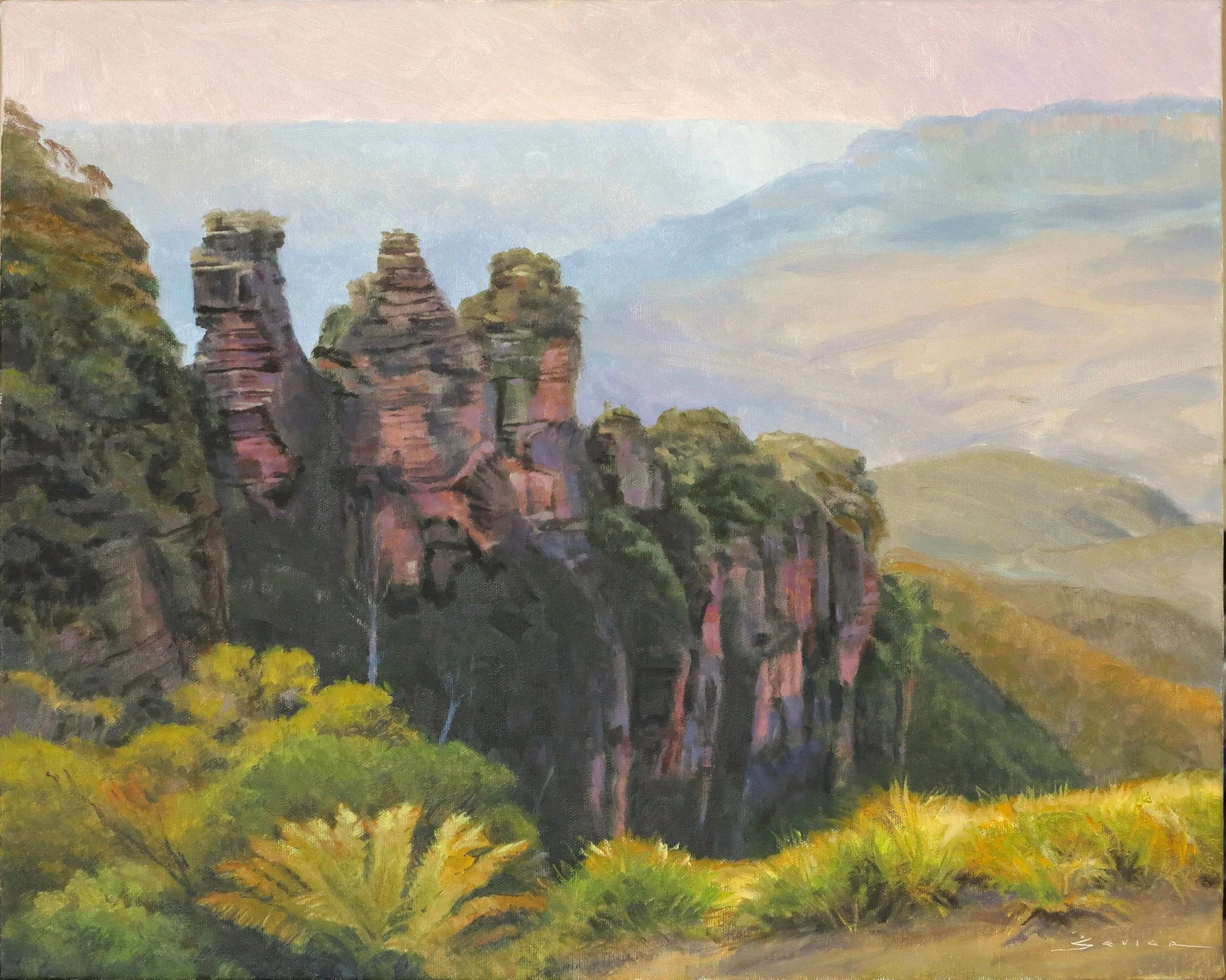  Three Sisters, 16 x 20, oil 