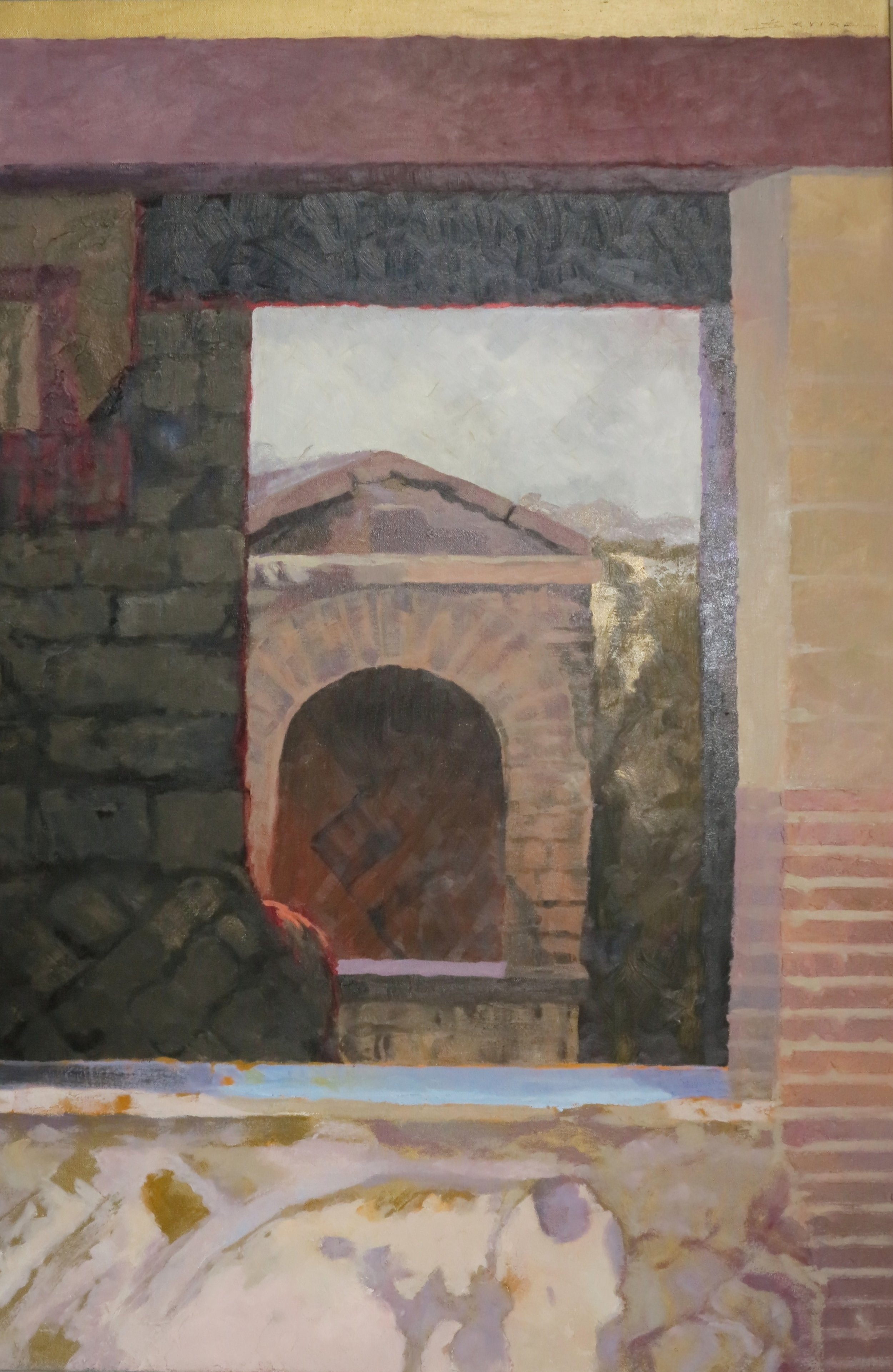  Herculaneum, 36 x 24, oil 
