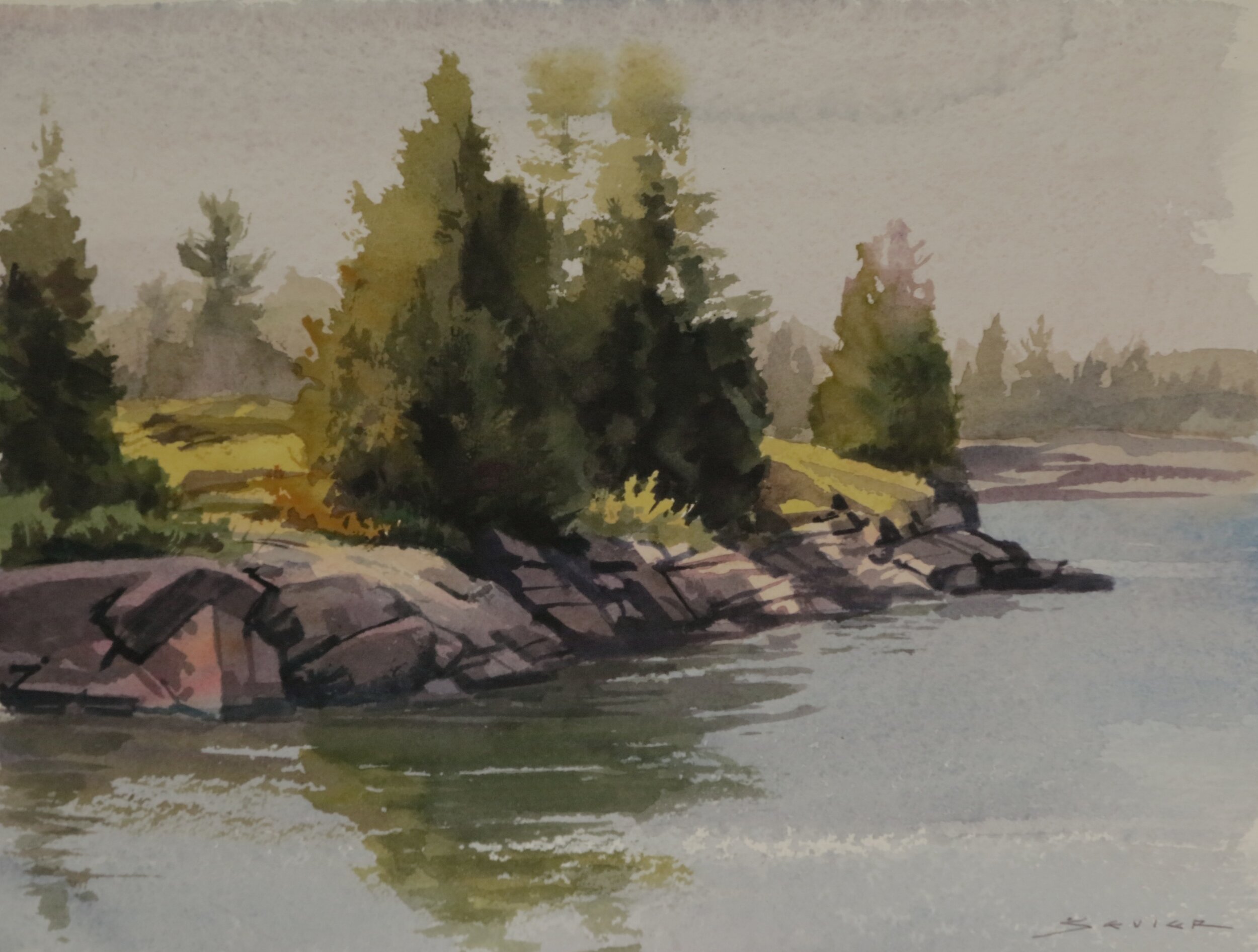 Georgian Bay 11 x 15 Watercolour