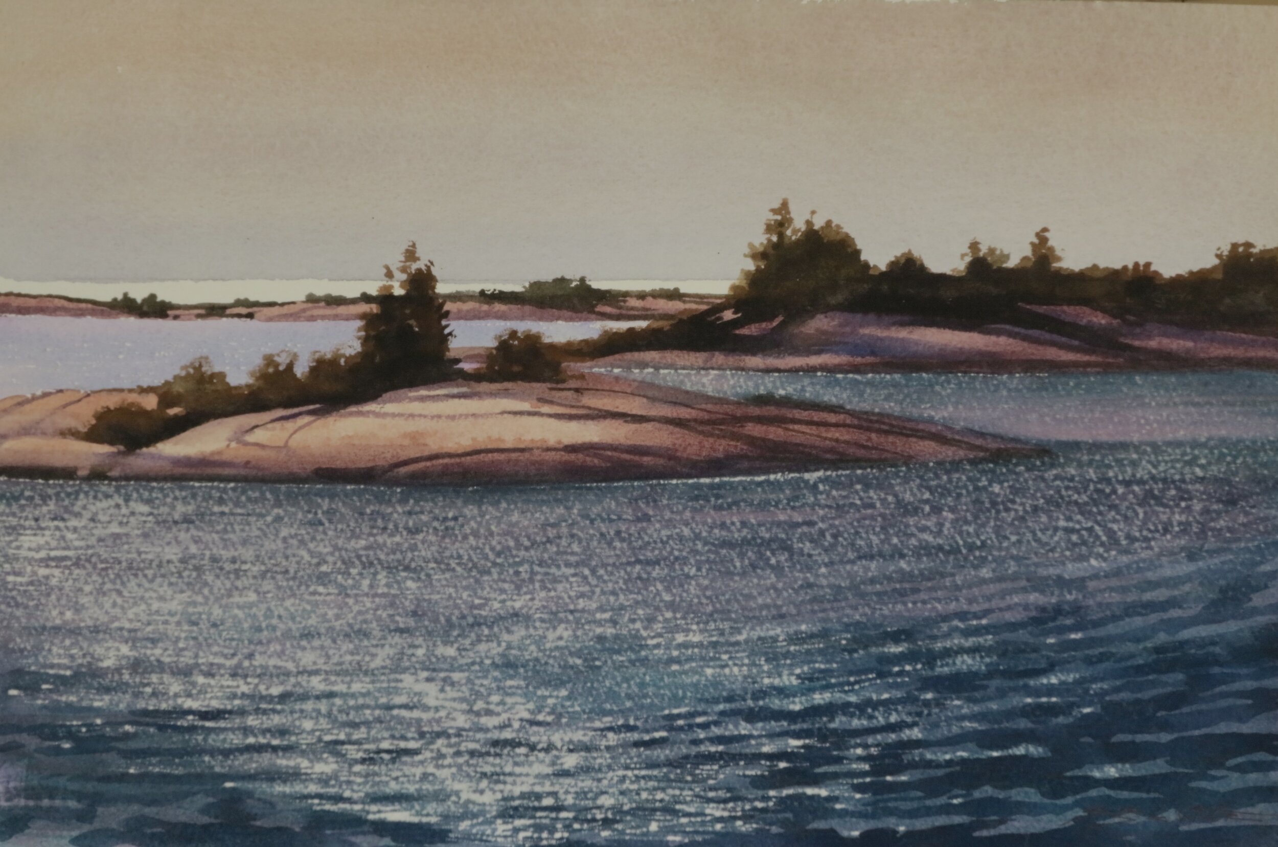 Georgian Bay 11 x 15 Watercolour