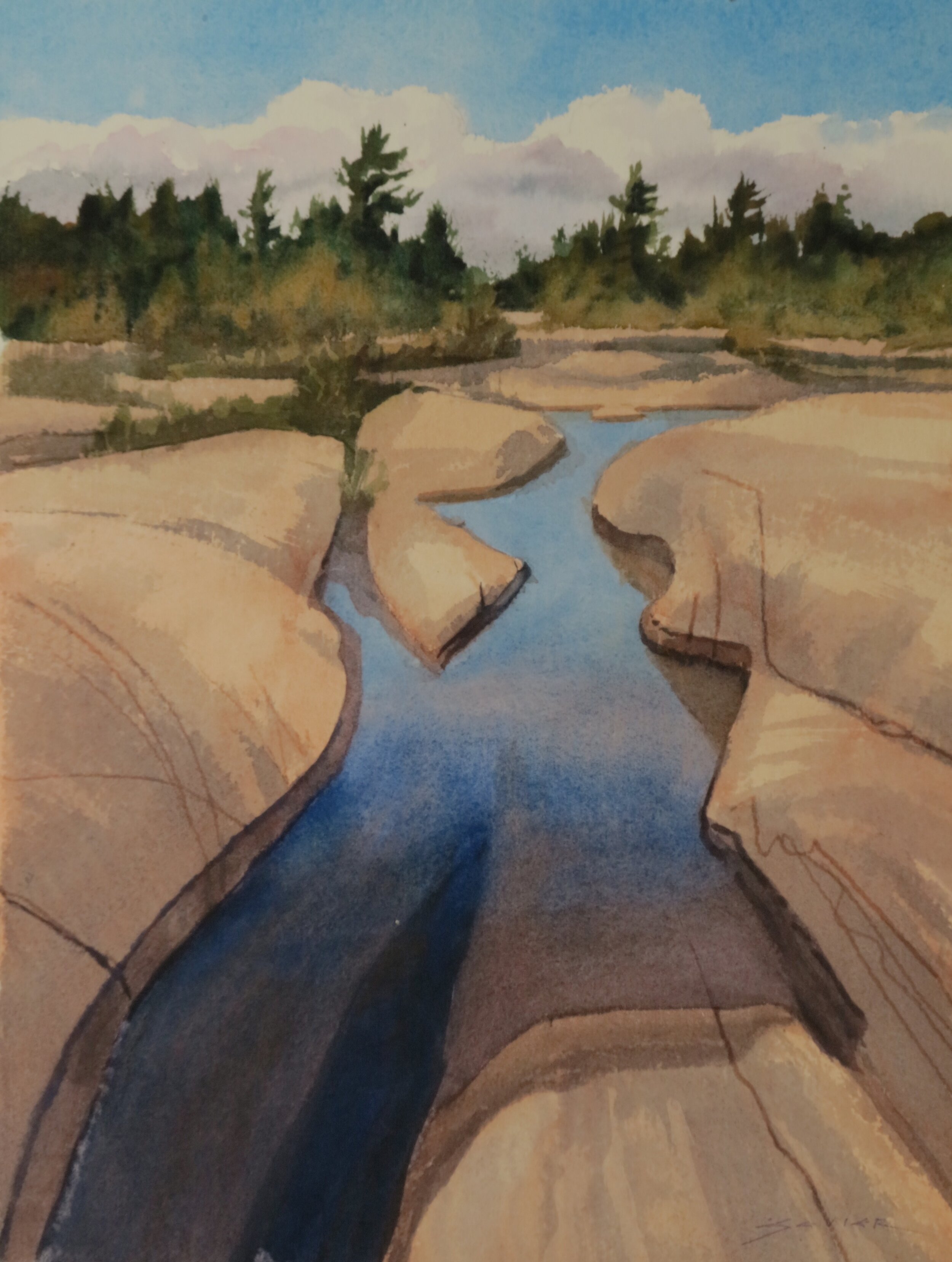 Georgian Bay 15x11 Watercolour