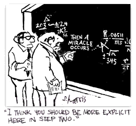 “I think you should be more explicit here in step two.”
