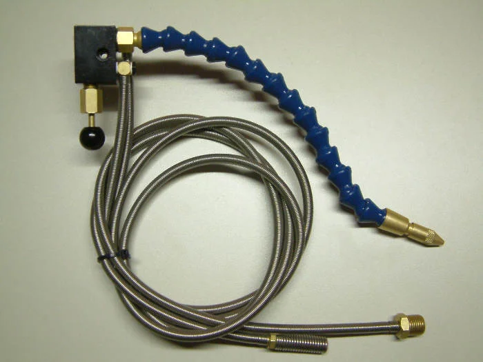 Bidirectional Mist Coolant Lubrication Spray System – For 8mm Air Pipe, CNC Lathe / Mill