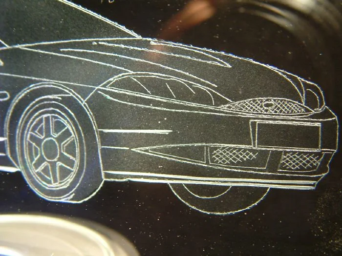 Glass Engraving On A Cnc Cnc Step Usa