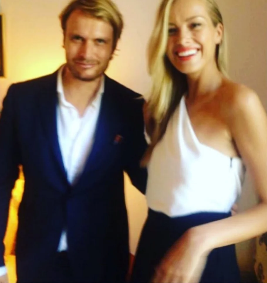 Anton Beill with Petra Nemcova, we look forward to welcoming you on your next visit.