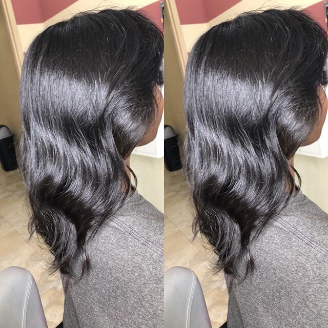 🌟5 Star Keratin Treatment🌟 SWIPE to see her after. She received our 5 Star Keratin Treatment along with our Organic hair merengue deep conditioner, trim, &amp; soft waves. This star is an equestrian so she needed something that would make her hair 