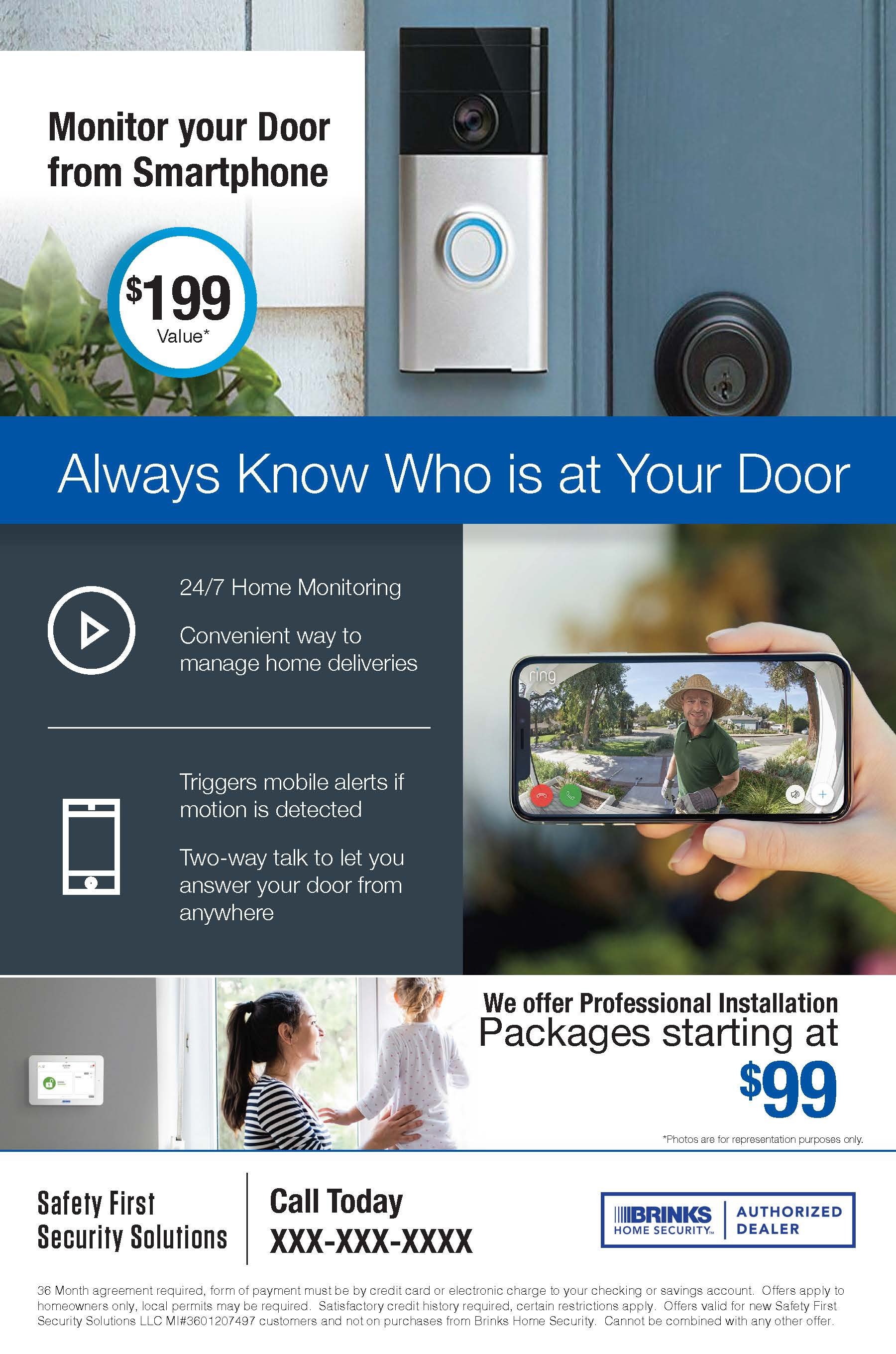 Ring Corner Kit Mounting for Video Doorbell Pro (side to side angles) —  Blue Star Wholesale Distributors | Miami | Orlando