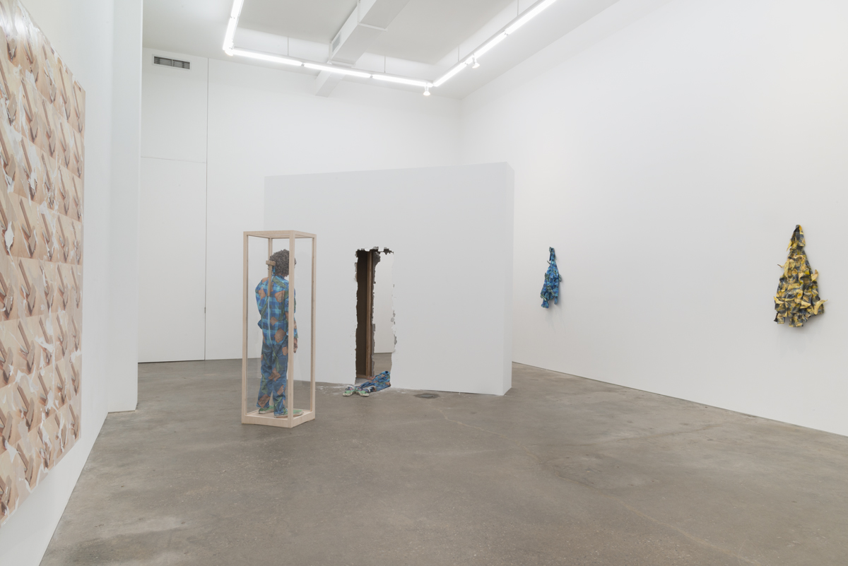Installation view of David Kennedy Cutler's 1:1 . Photo by Adam Reich, courtesy of the artist and Derek Eller Gallery. 