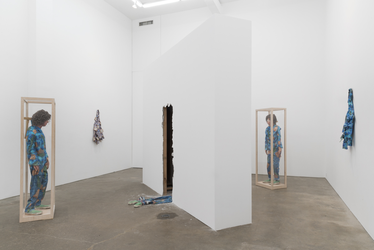 Installation view of David Kennedy Cutler's 1:1 . Photo by Adam Reich, courtesy of the artist and Derek Eller Gallery. 