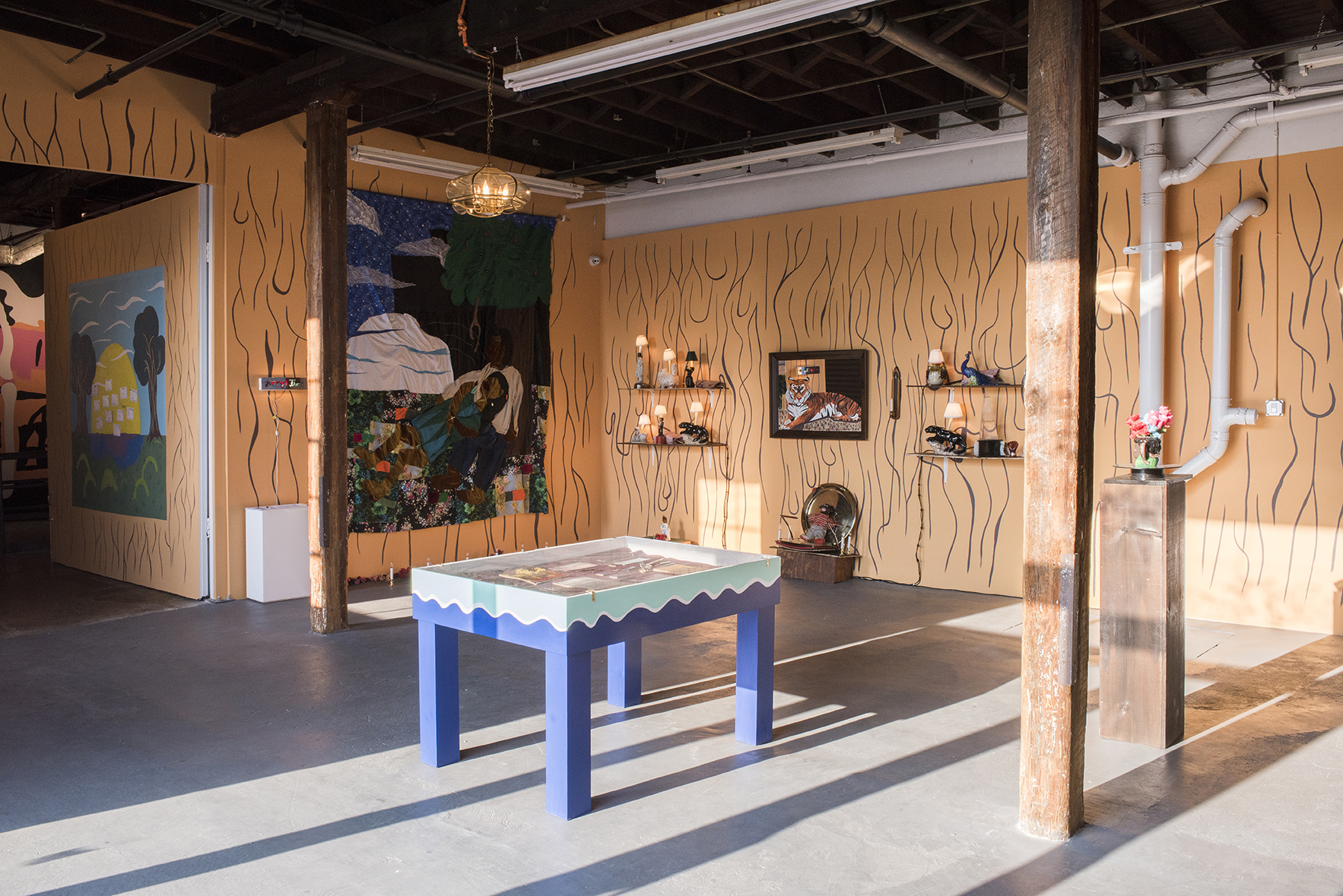"Jimmy's Thrift of New Davonhaime," installation view. Photo courtesy of the artist. 