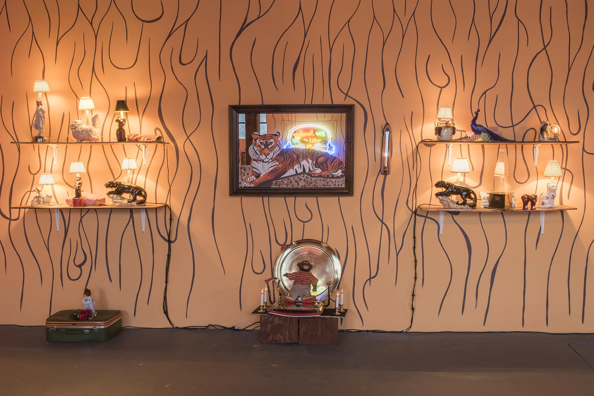 "Jimmy's Thrift of New Davonhaime," installation view. Photo courtesy of the artist. 