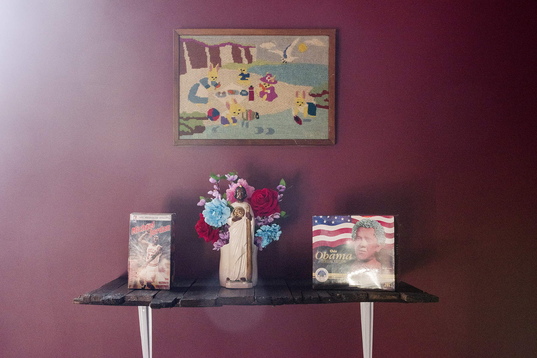 "Jimmy's Thrift of New Davonhaime," installation view. Photo courtesy of the artist. 