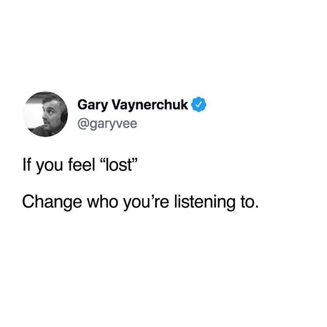 @garyvee dropping some knowledge bombs!! This rings so true with us here at Apex Current.  We get so many messages and emails from frustrated business owners who don't know where to start when it comes to running digital ads.  Well guess what? We'd b