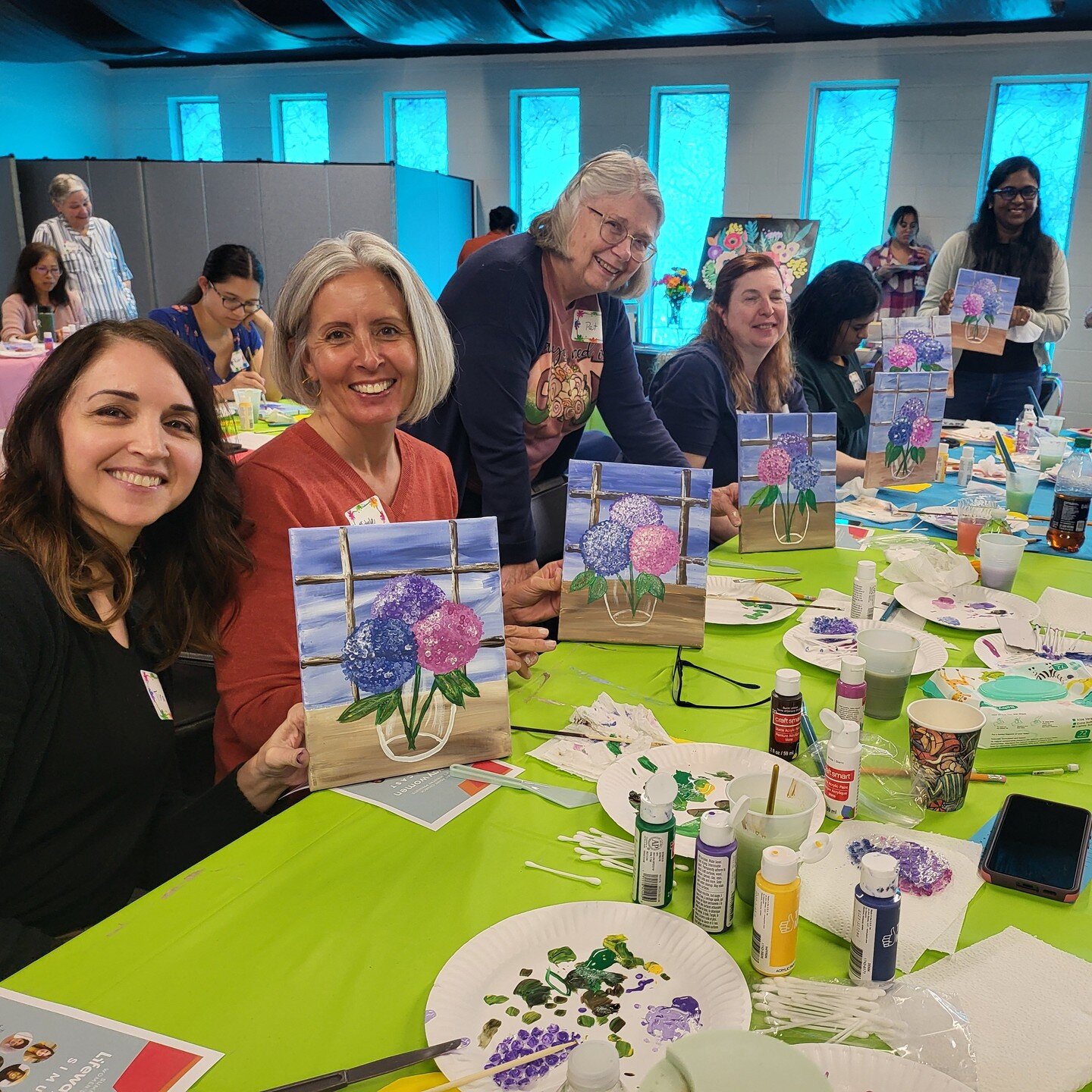 Thank you to all the ladies who participated in the Paint &amp; Palate Event!