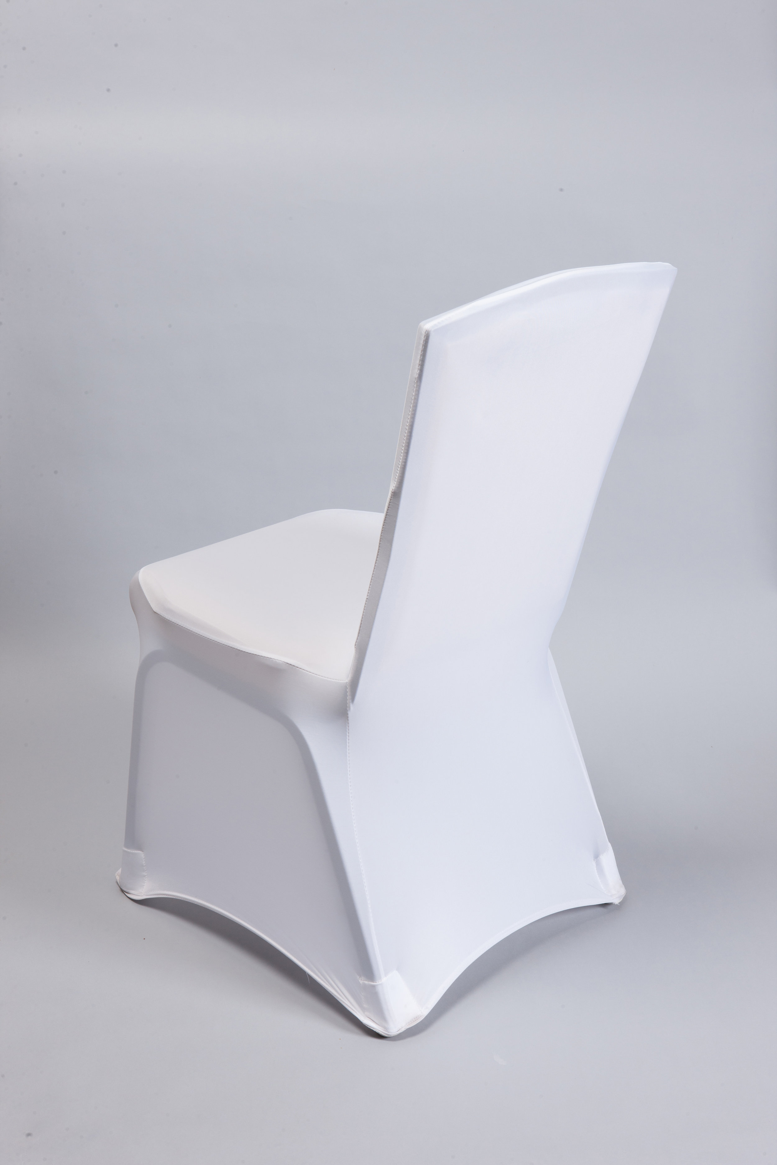 White Spandex Chair Cover