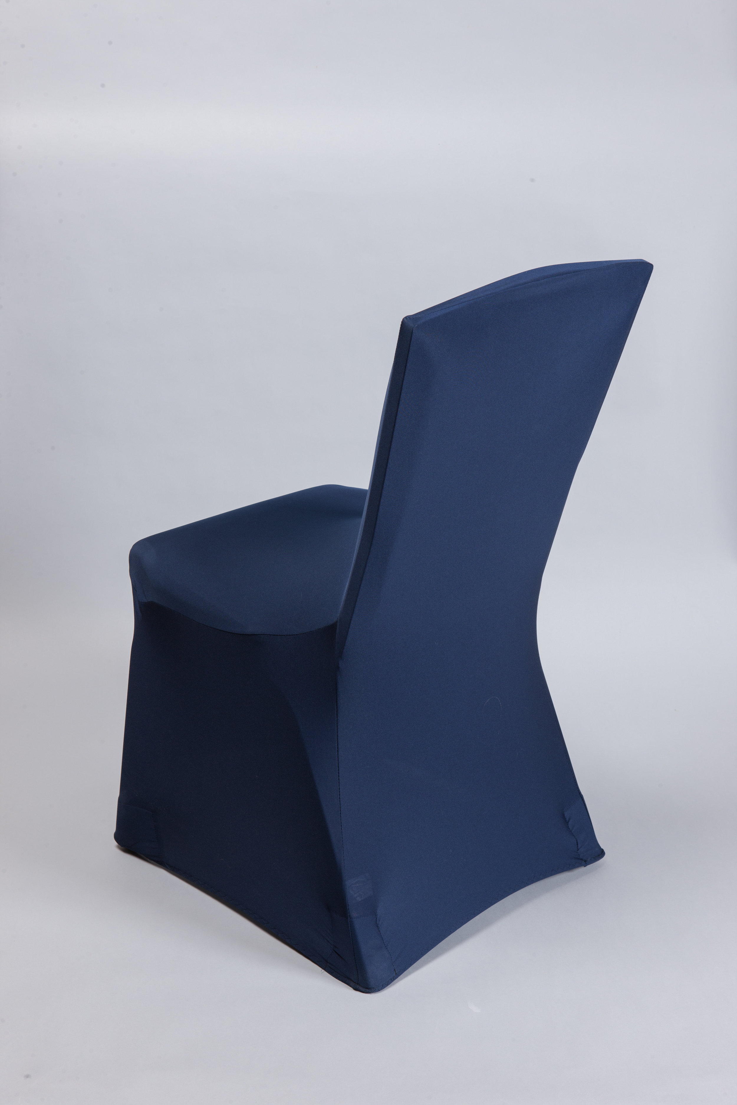Navy Spandex Chair Cover