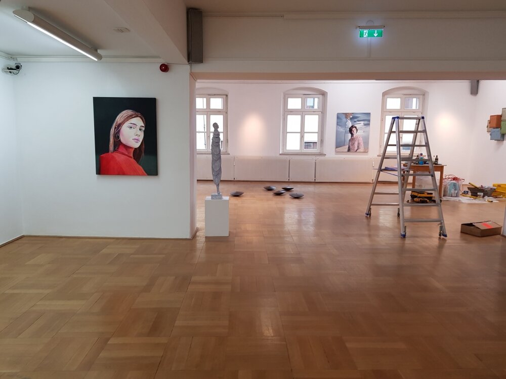 Ausstellungsaufbau Kunst- und Gewerbeverein Regensburg (2019)