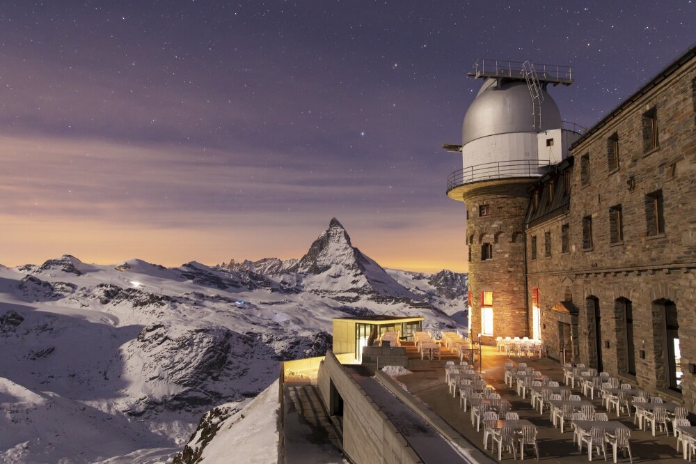 Gornergrat Kulm mit Matterhorn
