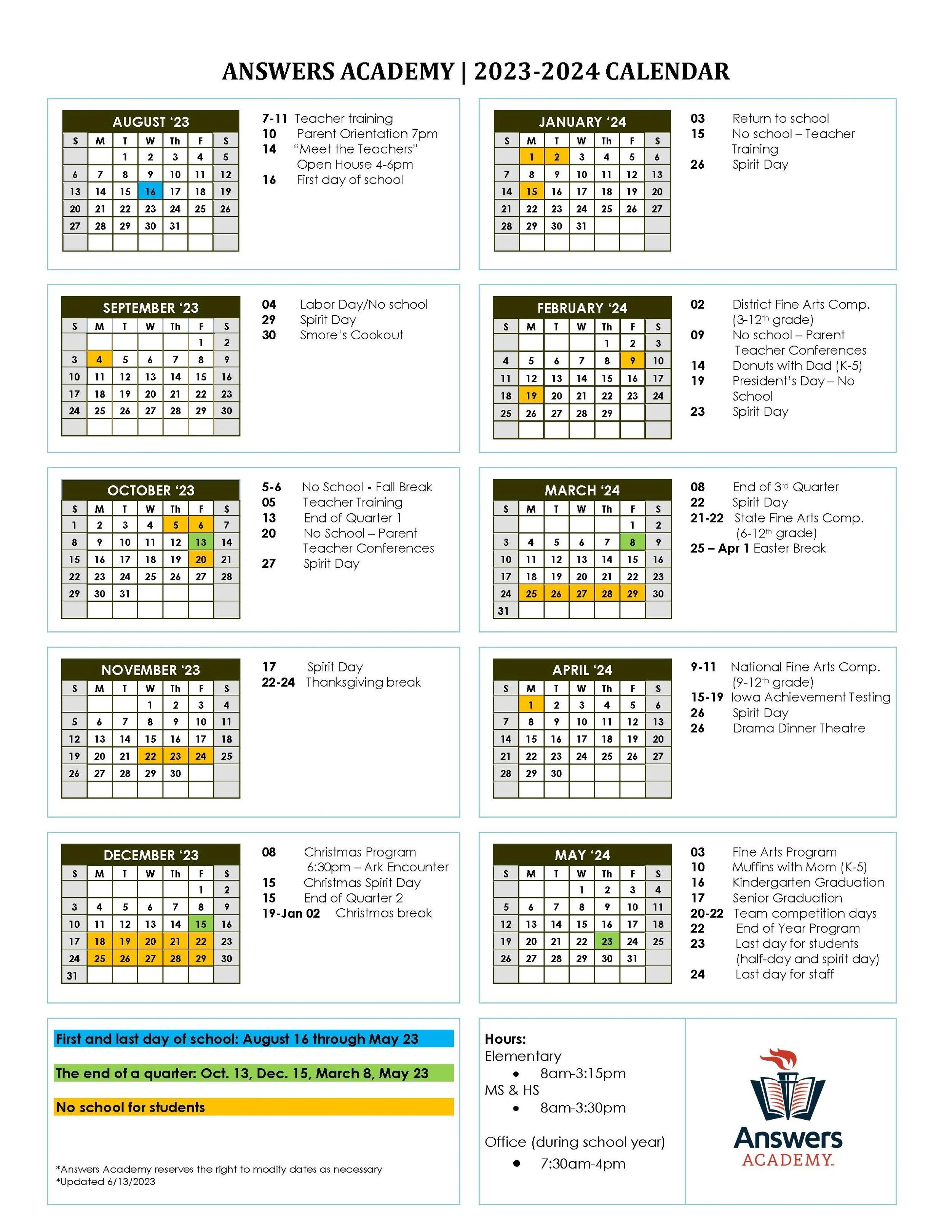 Misc — Answers Academy Misc — Answers Academy