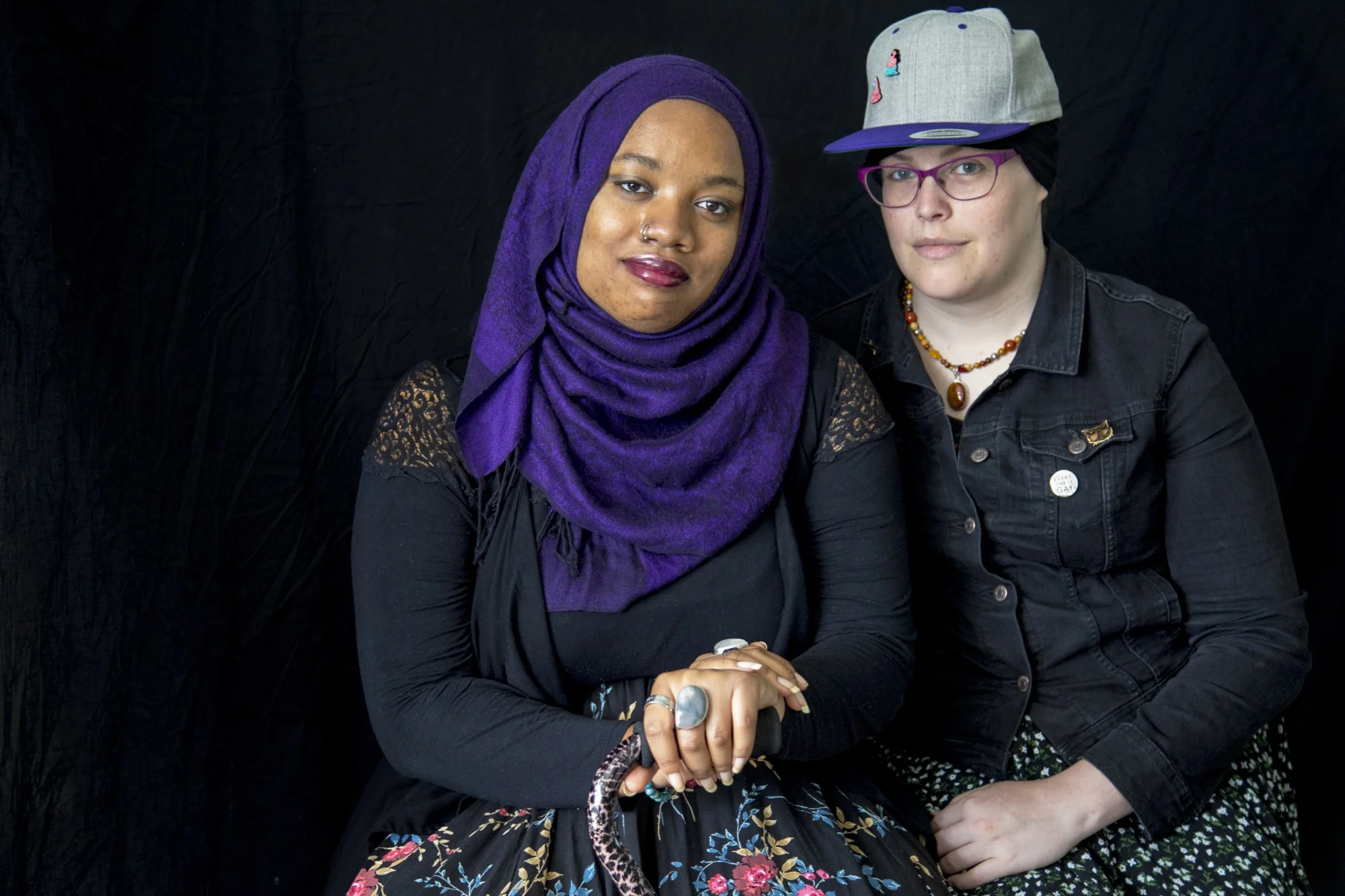 Zaynab Shahar and Mahdia Lynn/Photo: Monica Kass Rogers