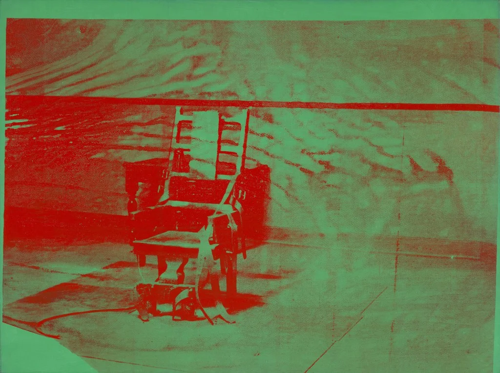 Andy Warhol. “Big Electric Chair,” 1967-68