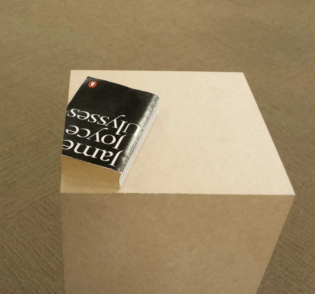Dora Garcia. “Ulysses,” since 1999. Trimmed book, unlimited edition.