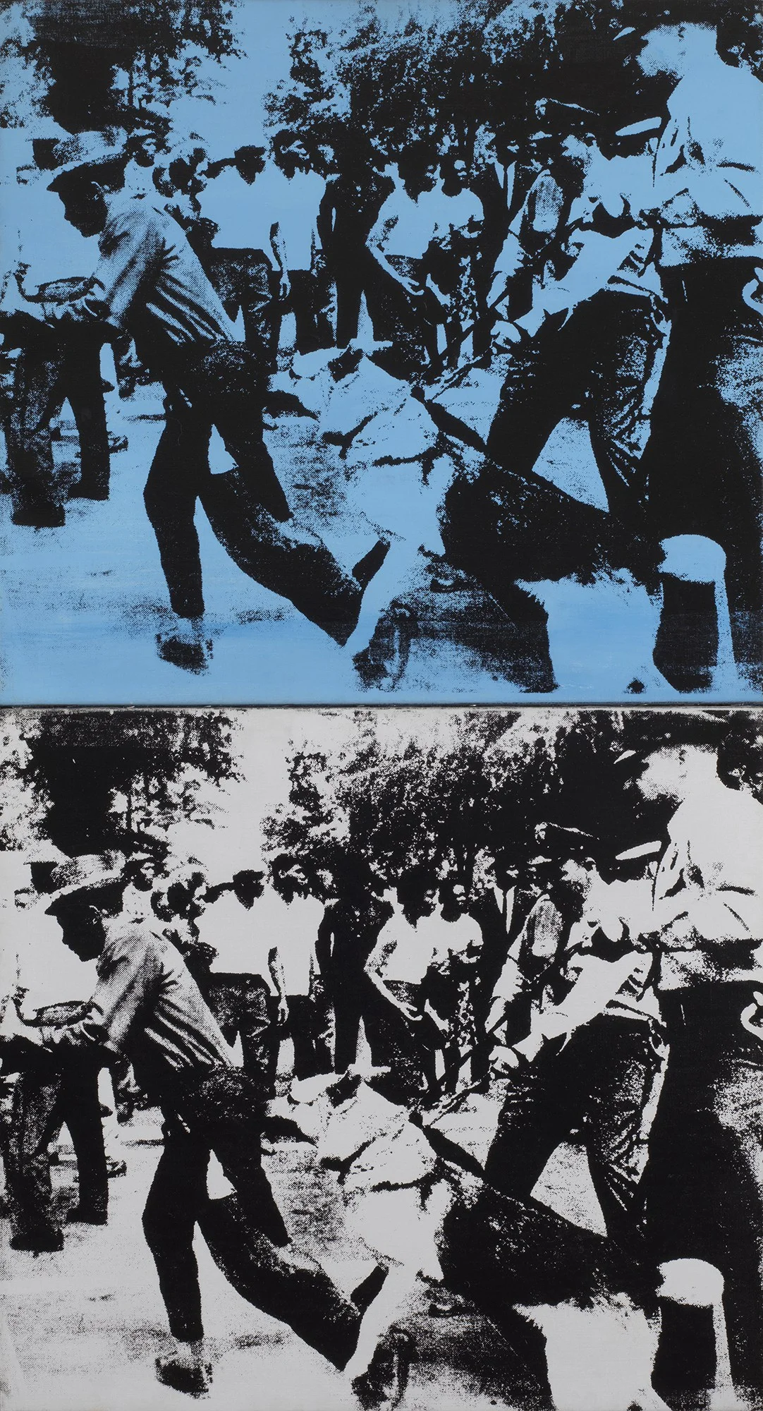 Andy Warhol, “Little Race Riot,” 1964, the Art Institute of Chicago