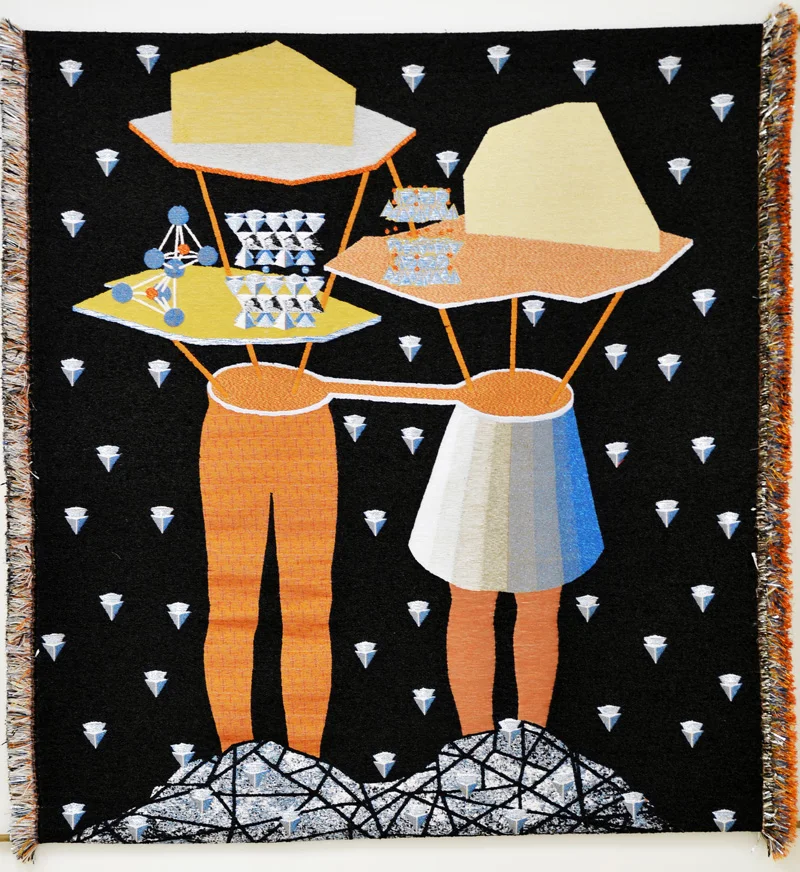 Otobong Nkanga, In Pursuit of Bling: The Transformation , 2014. Courtesy Lumen Travo Gallery, Amsterdam and Galerie In Situ – Fabienne Leclerc, Paris.