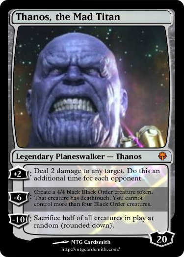 Thanos Has Crossed Over To Magic Vindicated Entertainment Part of thanos' vast expanse of knowledge includes the mystic arts. thanos has crossed over to magic