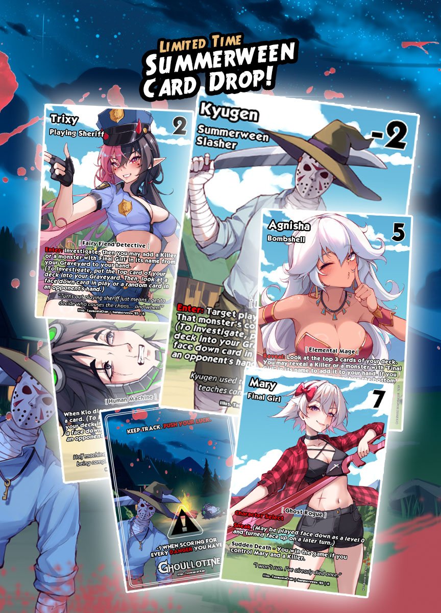 Summerween Slasher Card Drop [Pre-Order]
