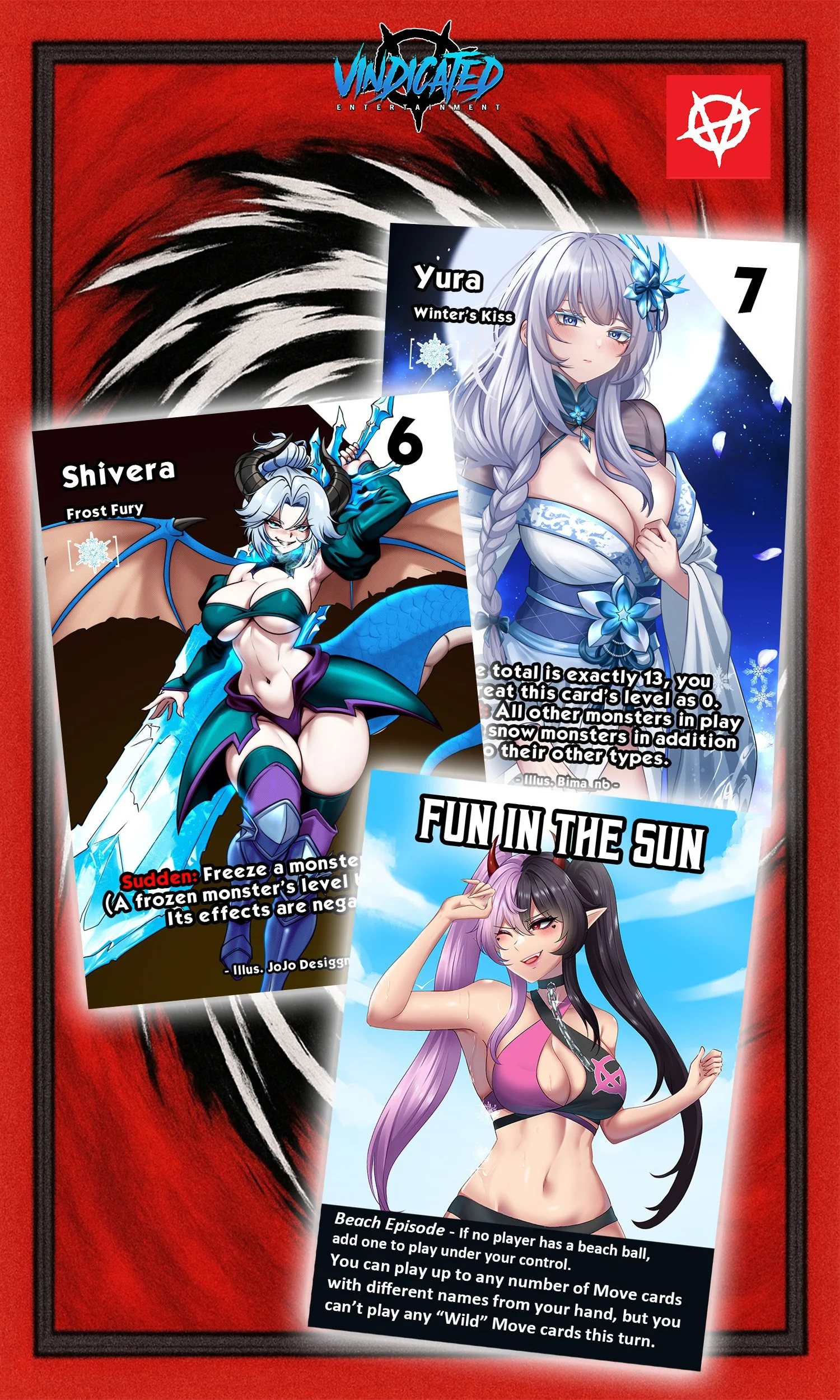 Premium Vindicated Cards 3-Pack