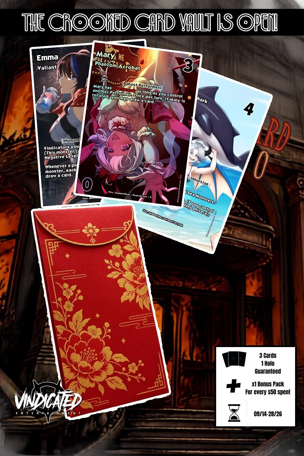 Vindicated Vault Pack Crooked Card Casino shop BURNING.jpg