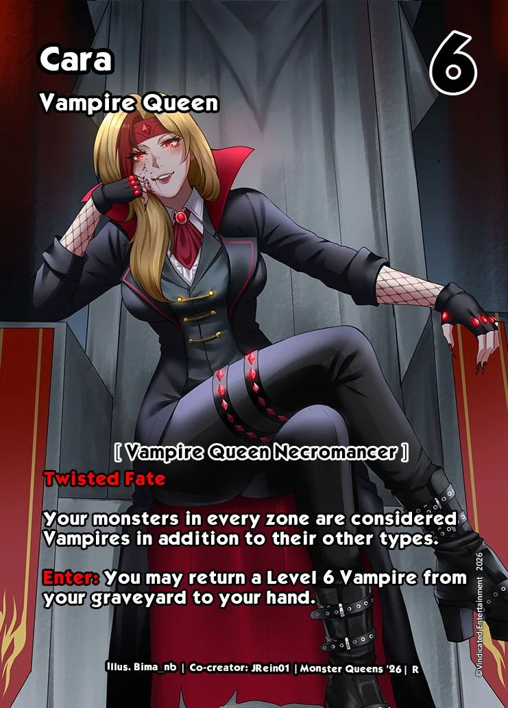 Ghoullotine Card - Cara Vampire Queen CROPPED.jpg