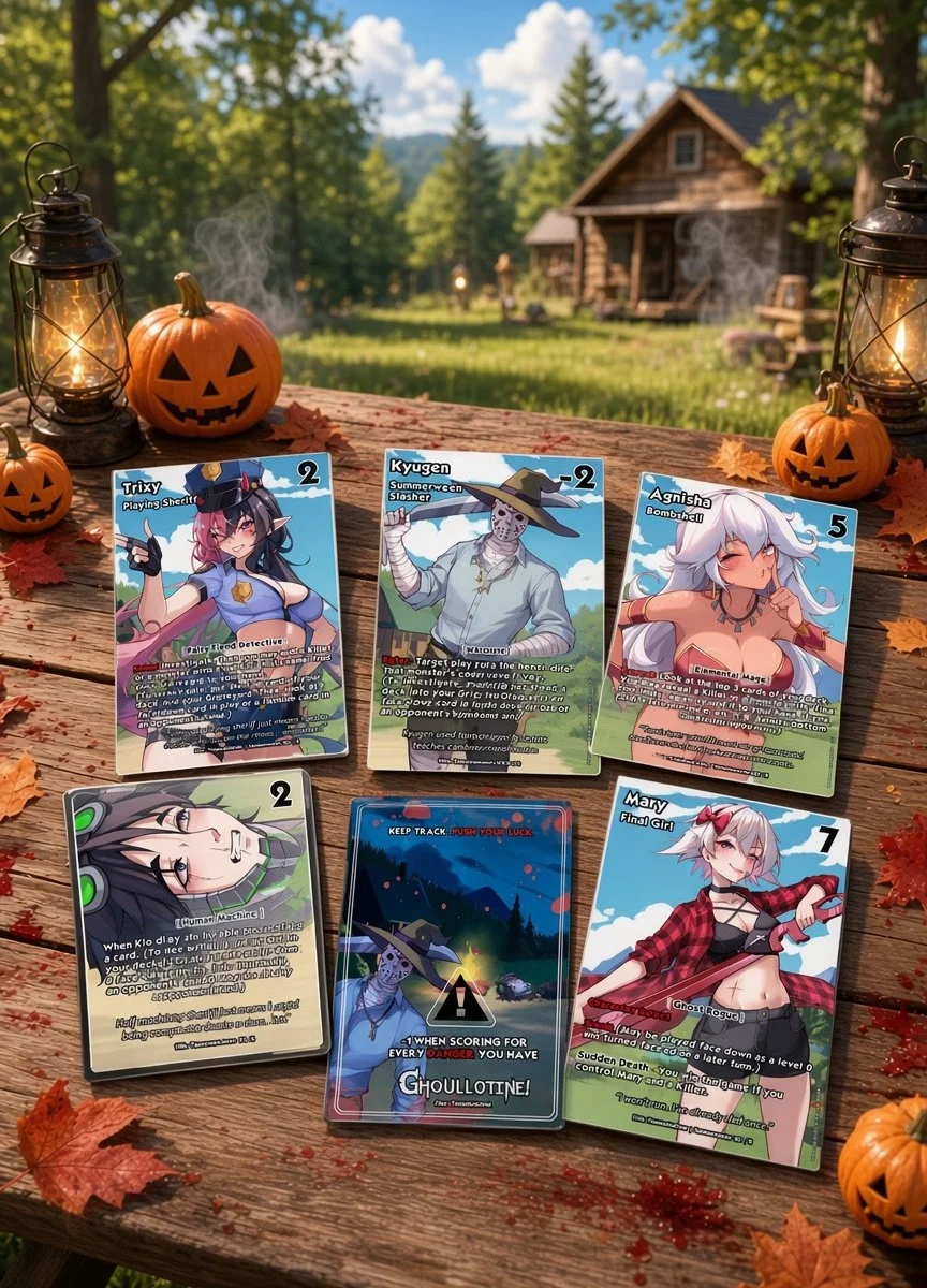 Summerween Slasher promo cards.jpg