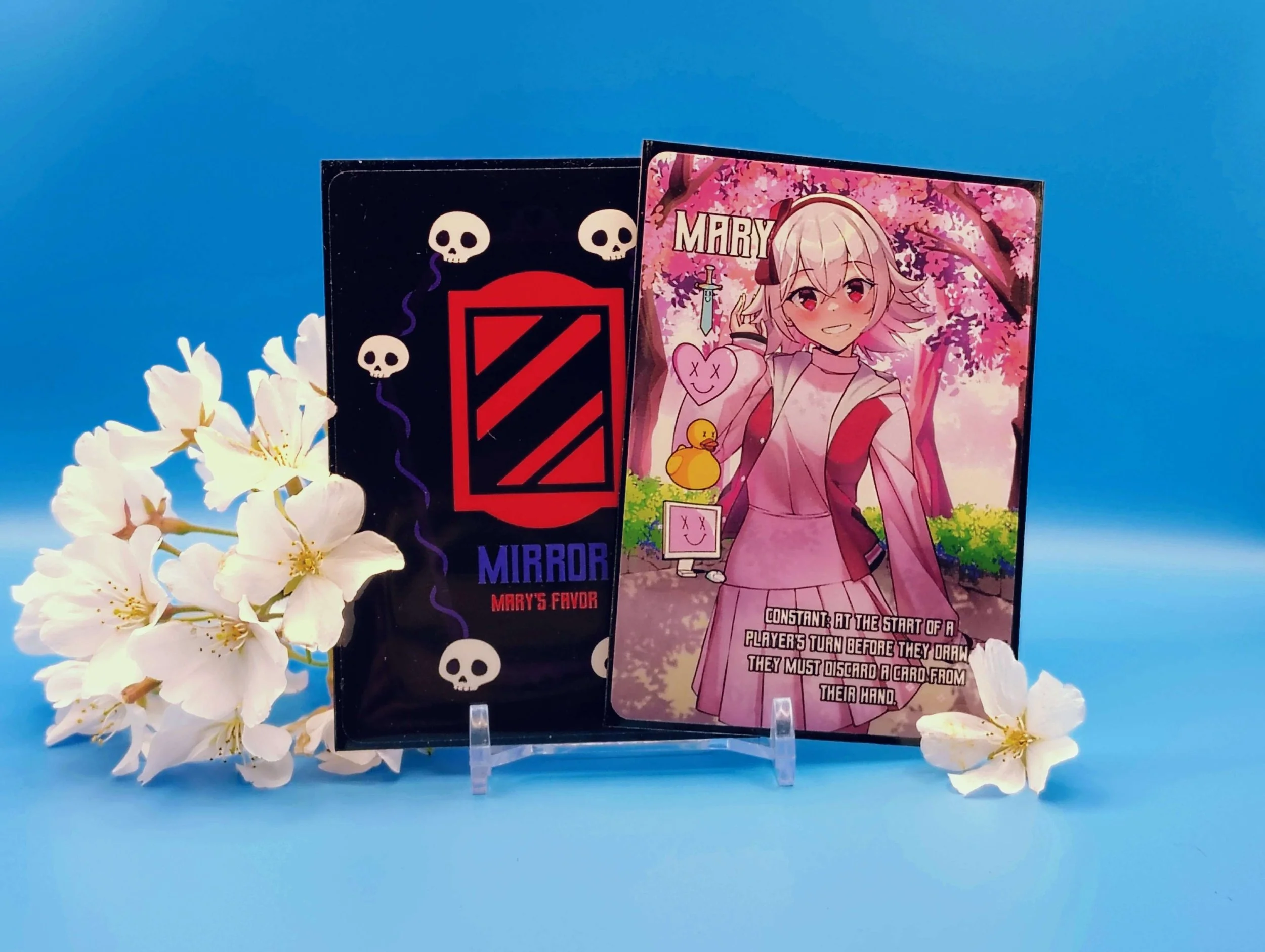 Heartseeker: Full Art Mary + Favor Card (Mirror)