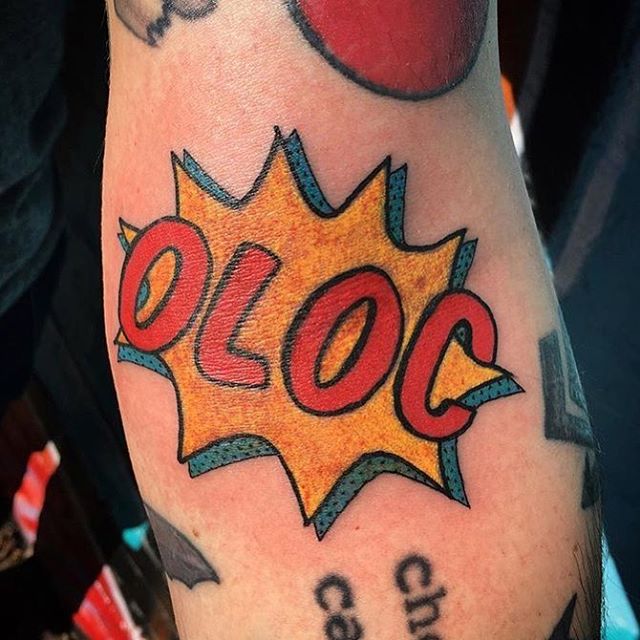 Thanks for caring &amp; sharing @mandy_pants_tattoos #oloc #onelifeonechance #tatuesday #popart