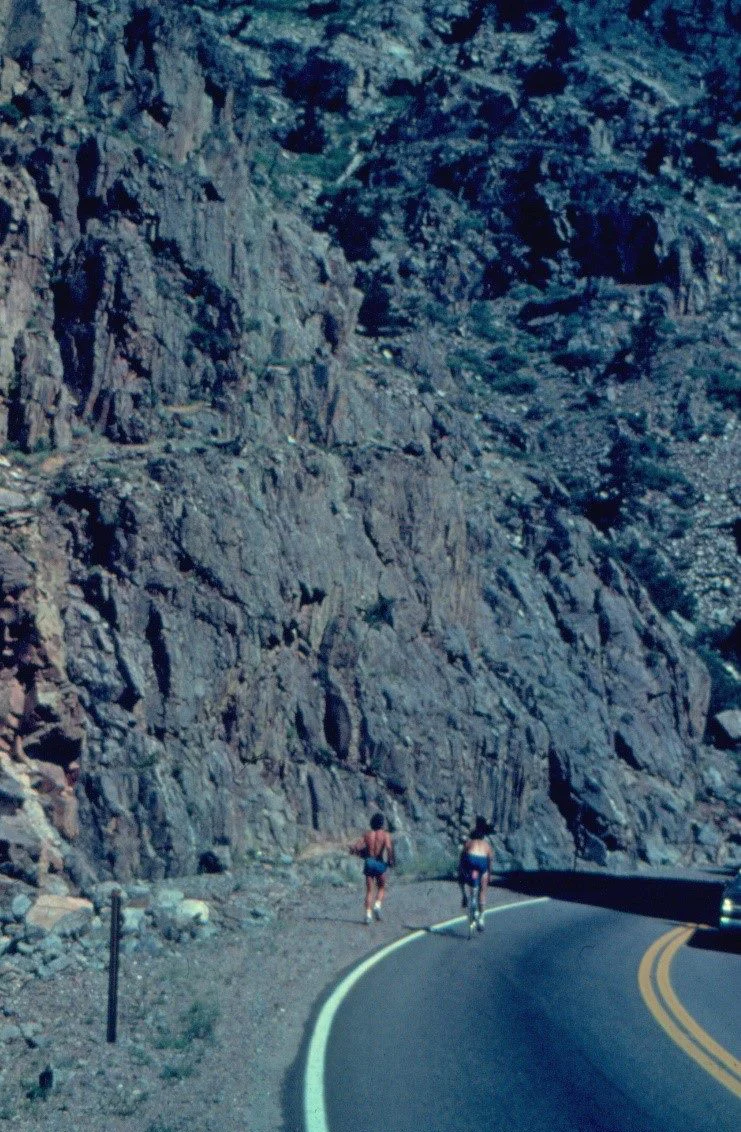 Running through the real rocky mountains of Utah!
