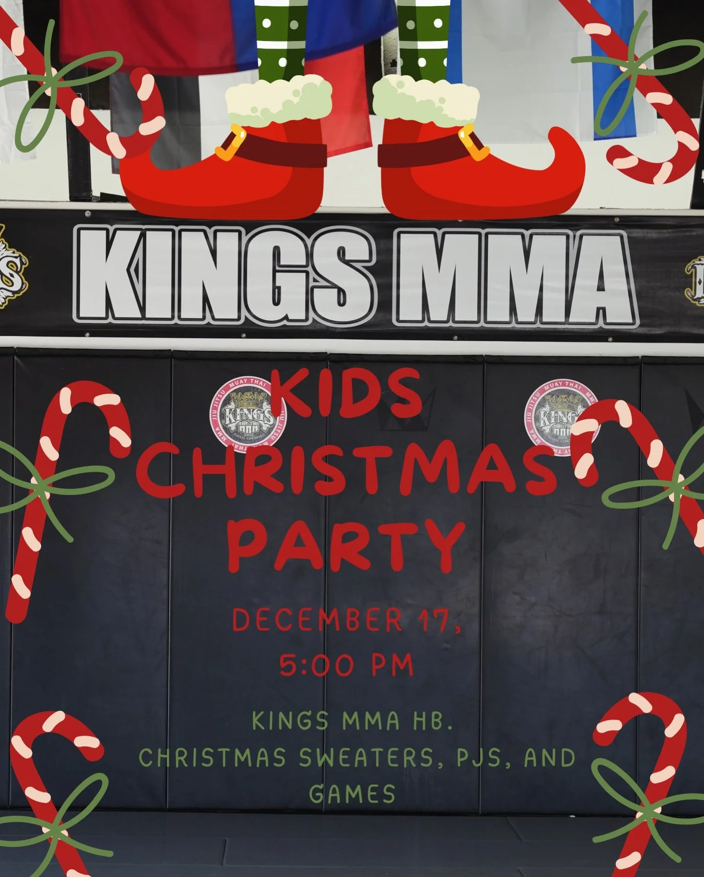 KIDS CHRISTMAS PARTY🎅Join us for our annual kids christmas party! Dress up in your favorite holiday clothes and get ready for games and fun treats!!