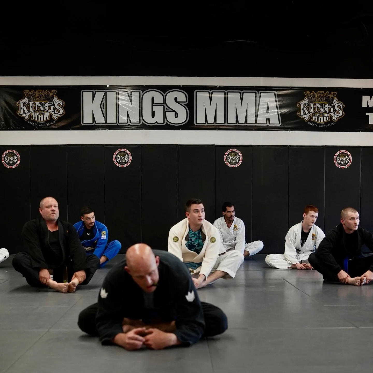 These guys are training rain or shine. Our students are finishing the year strong here at Kings MMA.