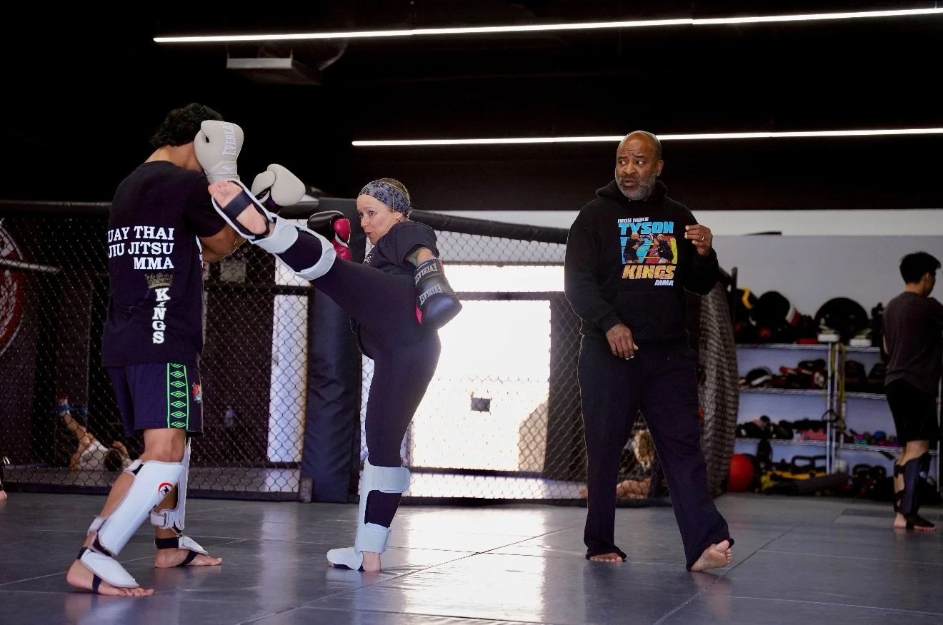 Muay Thai is for everyone 

Classes:
MON/WED at 6am
MON-SAT at 9am 
MON-FRI at 6pm
TUES/THURS at 7pm