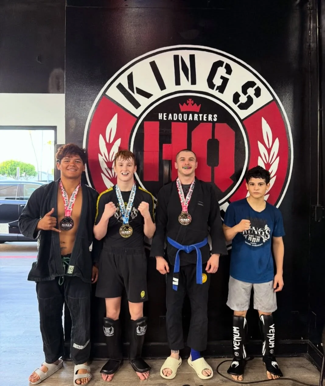 Congrats to our guys that all medaled at @nagafighter this past weekend! Kings MMA Jiu Jitsu is on another level 👑 

Congrats to Coach Pat @theway_jj for all your work with these guys!!