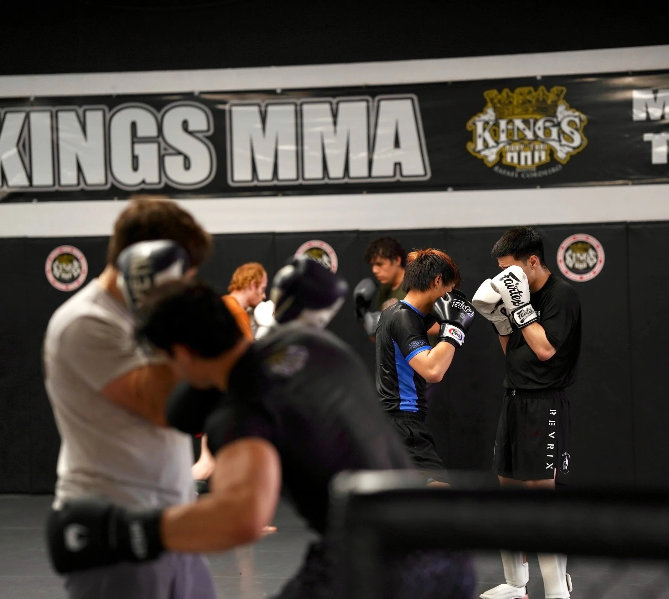 Some sparring after the long weekend is all we needed.