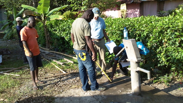 Water Well Construction in Haiti