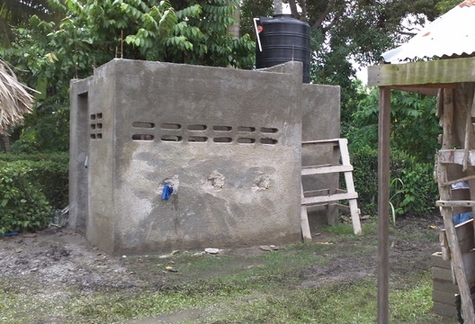 Finished Water Well in Haiti
