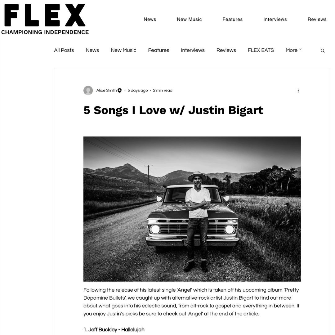 5 Songs I Love w/ Justin Bigart