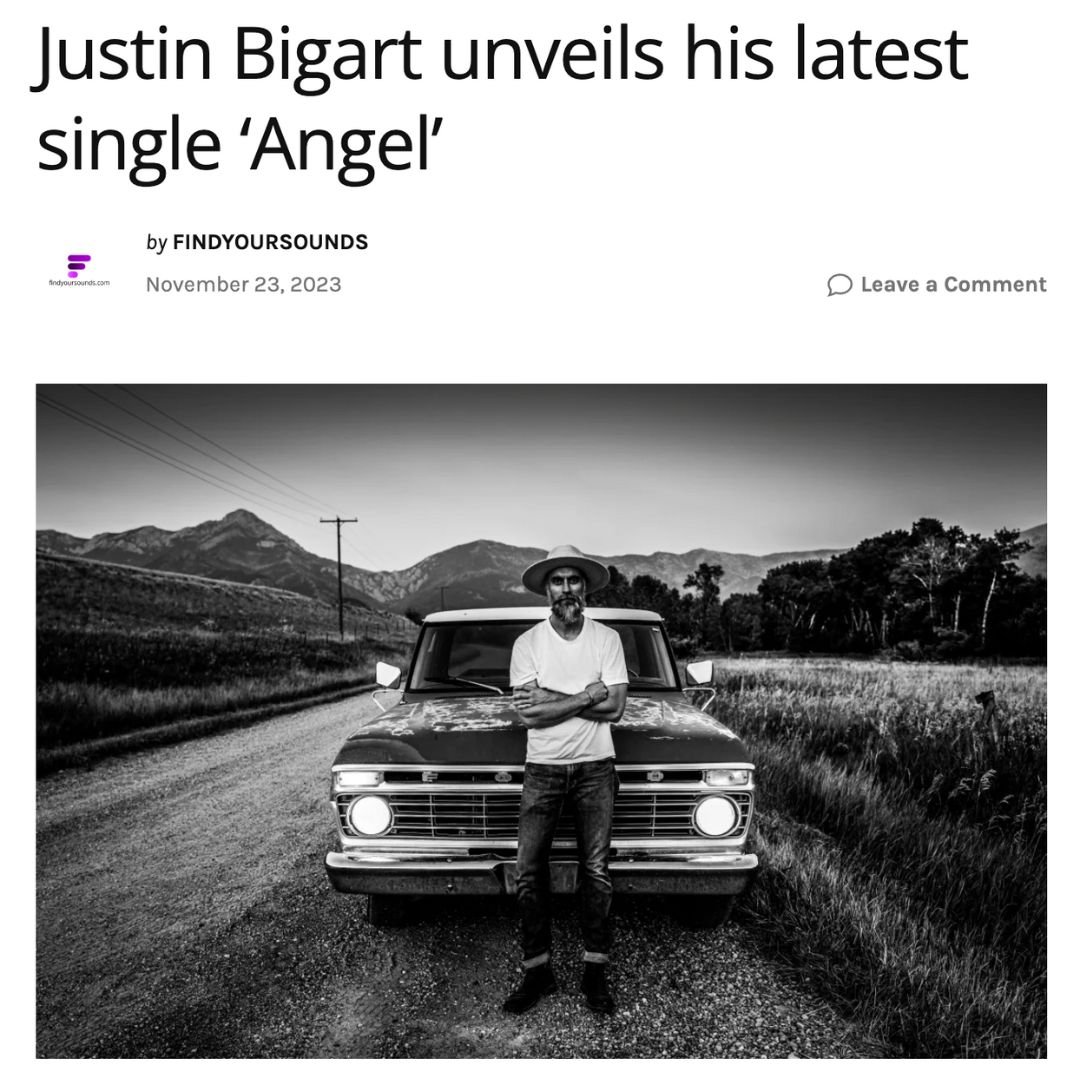 Justin Bigart unveils his latest single ‘Angel’