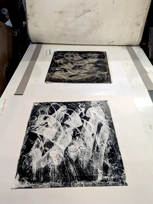 Process Taster: Lino Etching 